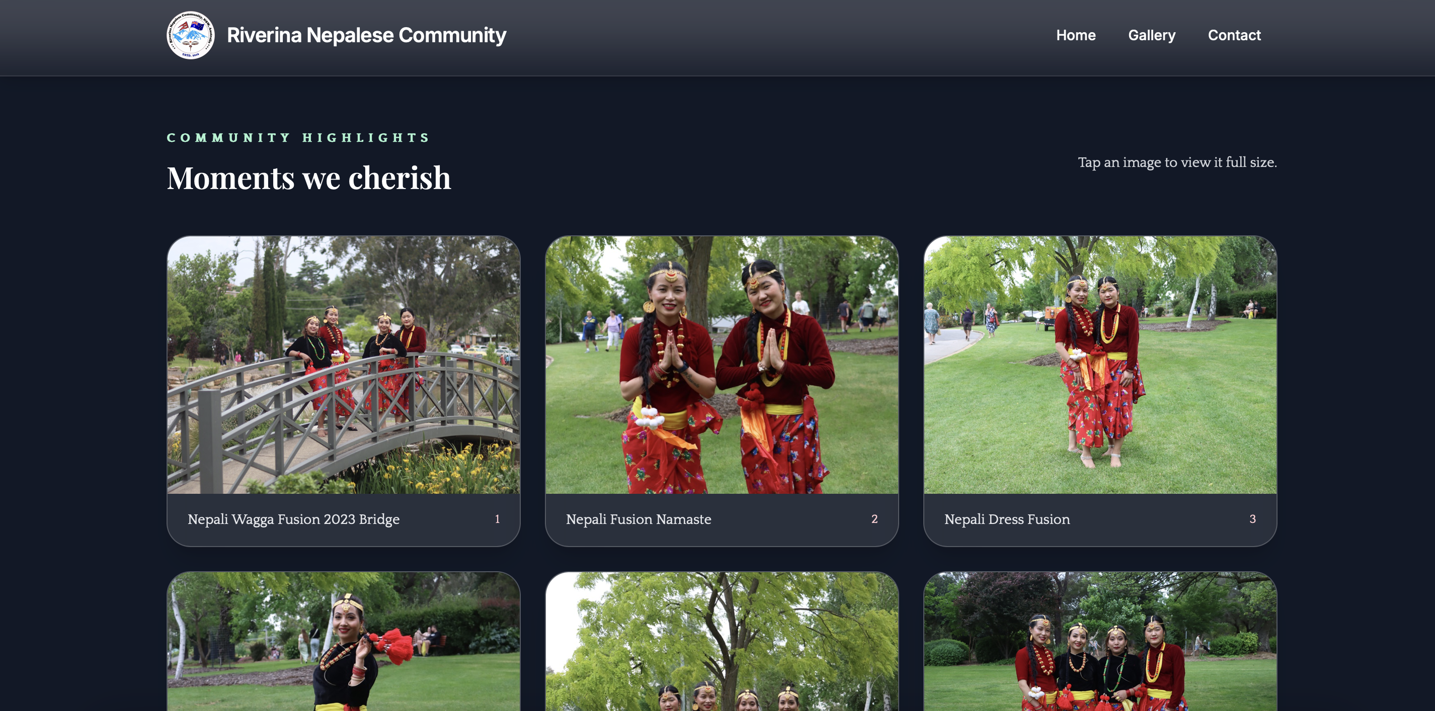 Riverina Nepalese Community results