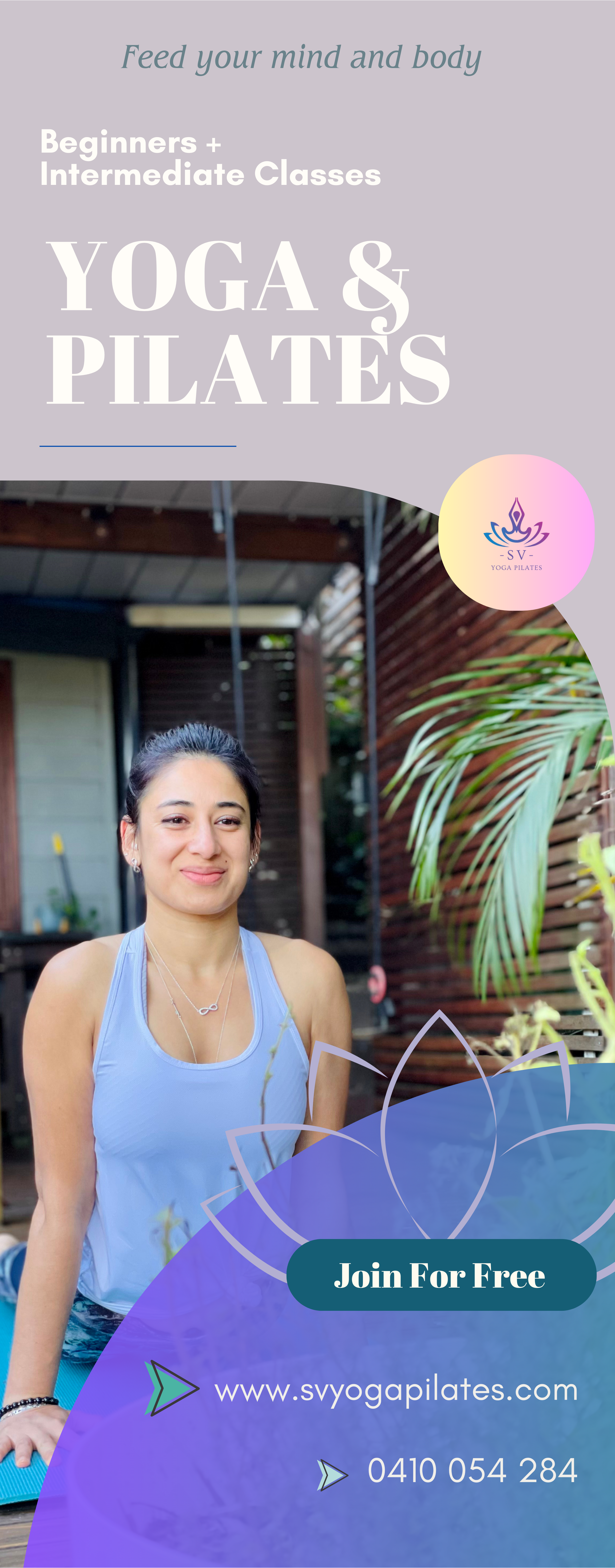 SV Yoga & Pilates banner