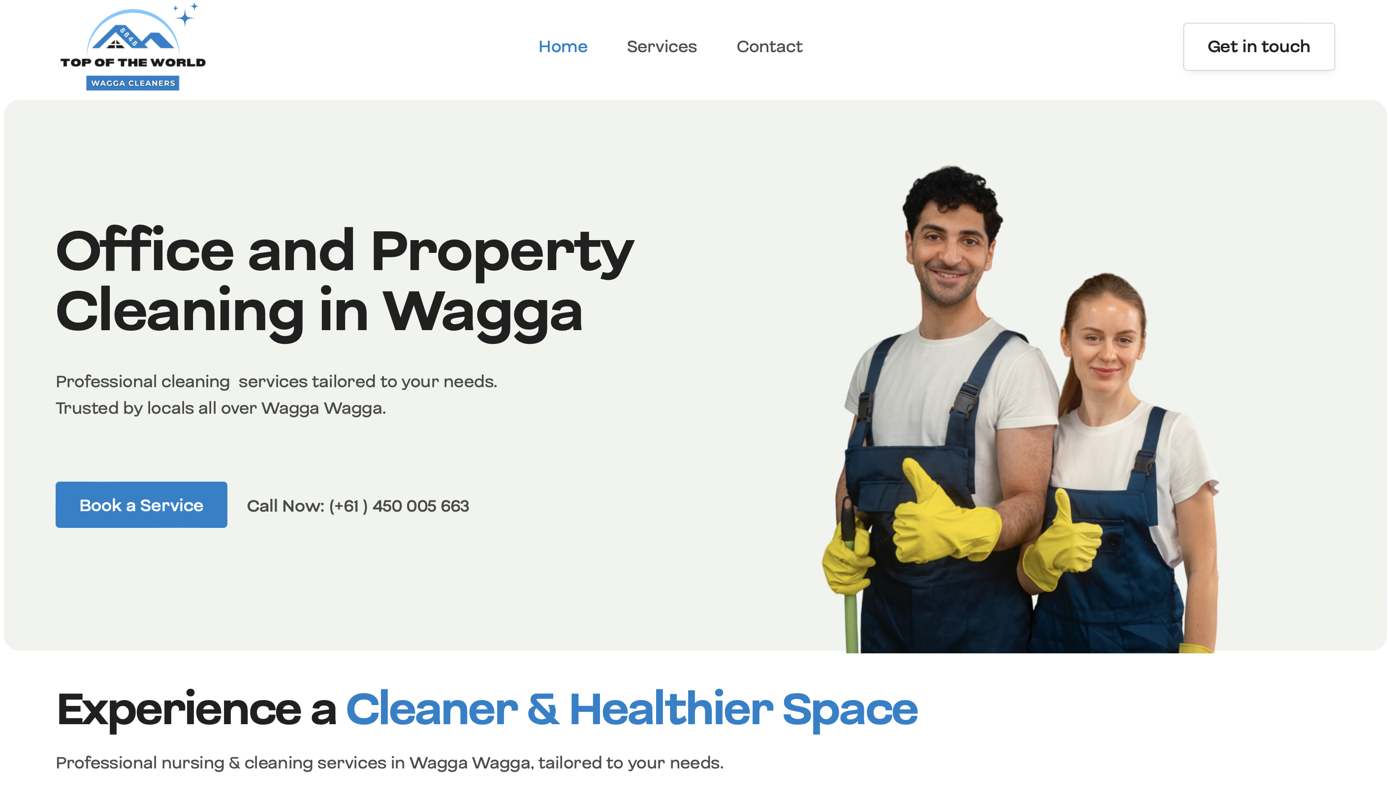 Top of the World visuals